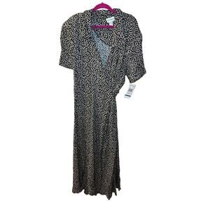 Ultra Dress New York Maxi side tie dress sz 24W